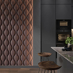 Гипсовая 3D панель с принтографией PM-108 варинант исполнения - 1 | Loft Concept в Москве