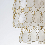 Подвесной светильник с декором из натуральной морской ракушки Iridescent Light варинант исполнения - 9 | Loft Concept в Москве