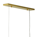 Люстра прямоугольная с белыми цилиндрическими абажурами White Ribbon варинант исполнения - 3 | Loft Concept в Москве