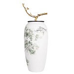 Декоративная ваза белая Serengeti варинант исполнения - 2 | Loft Concept в Москве