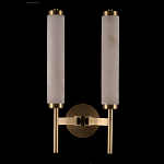 Бра с 2-мя цилиндрическими каменными плафонами Wand of Light варинант исполнения - 2 | Loft Concept в Москве