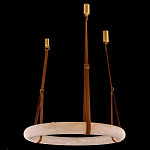 Люстра в форме обруча из натурального камня Minerals of Light варинант исполнения - 2 | Loft Concept в Москве