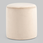 Пуф Alice Poof Beige Бежевый велюр варинант исполнения - 5 | Loft Concept в Москве