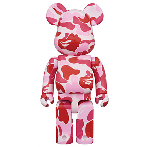 Статуэтка Bearbrick Camouflage Pink