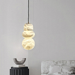 Подвесной светильник с фигурными плафонами Stone Triad варинант исполнения - 7 | Loft Concept в Москве