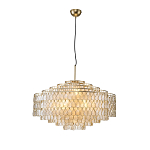 Люстра многоярусная с декором из натуральной морской ракушки Iridescent Light варинант исполнения - 10 | Loft Concept в Москве