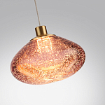 Подвесной светильник с прозрачным стеклянным плафоном округлой формы Effervia  варинант исполнения - 3 | Loft Concept в Москве