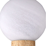 Бра цилиндрической формы с 2-мя плафонами белого цвета Marble Glow варинант исполнения - 4 | Loft Concept в Москве