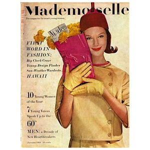 Постер Mademoiselle Cover 1960 January
