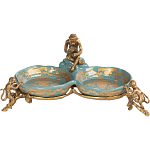 Блюдо двойное из фарфора Crogy варинант исполнения - 1 | Loft Concept в Москве