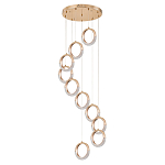 Люстра светодиодная Golden Shackle варинант исполнения - 4 | Loft Concept в Москве