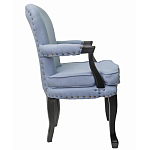 Кресло Aubrey Classical Armchair blue flax варинант исполнения - 1 | Loft Concept в Москве