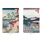 Подарочное издание Хиросигэ. Сто знаменитых видов Эдо варинант исполнения - 3 | Loft Concept в Москве