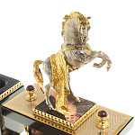 Настольный письменный набор из яшмы и долерита с декором в виде коня Manager Organizer варинант исполнения - 4 | Loft Concept в Москве