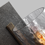 Бра с цилиндрическим плафоном из прозрачного рифленого стекла Feiss варинант исполнения - 2 | Loft Concept в Москве