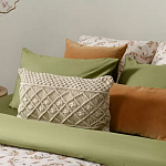 Чехол на подушку с макраме бежевого цвета Macrame варинант исполнения - 7 | Loft Concept в Москве