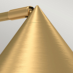 Бра с широким конусным плафоном с золотистой внутренней стороной Alora Mood варинант исполнения - 7 | Loft Concept в Москве