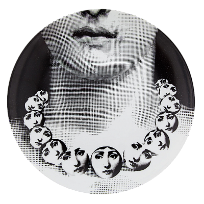 Декоративная тарелка Fornasetti 107 Декоративная тарелка Fornasetti 107