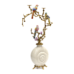 Подсвечник с декором из птиц на ветвях Birds of Paradise варинант исполнения - 3 | Loft Concept в Москве