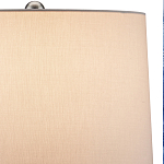 Настольная лампа керамическая с бело-синими мазками Painterly Strokes варинант исполнения - 2 | Loft Concept в Москве