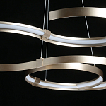 Люстра подвесная светодиодная в виде волнообразной ленты Ribbon Vortex варинант исполнения - 22 | Loft Concept в Москве