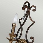 Бра в форме свечи и подвесками в классическом стиле Quoizel варинант исполнения - 2 | Loft Concept в Москве