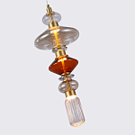 Подвесной светильник с плафонами разной формы Geometry Glass варинант исполнения - 2 | Loft Concept в Москве