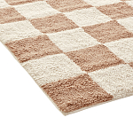 Ковер с шахматным принтом Chess Layout из хлопка варинант исполнения - 3 | Loft Concept в Москве