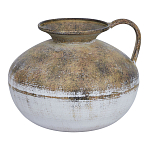 Ваза металлическая с ручкой Bygone Era варинант исполнения - 1 | Loft Concept в Москве