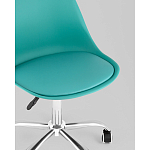 Офисный стул на металлическом основании EGGERY Blue пластик варинант исполнения - 2 | Loft Concept в Москве