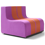 Дизайнерское кресло розовое Poltronova Sofo Rosancio Armchair варинант исполнения - 1 | Loft Concept в Москве