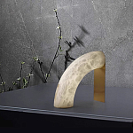 Прикроватная лампа из мрамора в форме дуги Rainbow Light варинант исполнения - 3 | Loft Concept в Москве