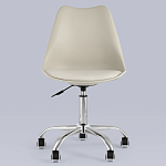 Офисный стул на металлическом основании EGGERY Beige варинант исполнения - 3 | Loft Concept в Москве