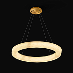 Люстра в виде кольца из натурального камня Minerals of Light варинант исполнения - 2 | Loft Concept в Москве