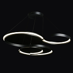 Люстра подвесная светодиодная в виде волнообразной ленты Ribbon Vortex варинант исполнения - 3 | Loft Concept в Москве