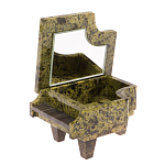 Шкатулка в виде рояля из натурального камня змеевик Stone Casket варинант исполнения - 2 | Loft Concept в Москве