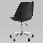 Офисный стул на металлическом основании EGGERY Black варинант исполнения - 5 | Loft Concept в Москве