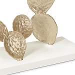 Консоль прямоугольная белая с основанием в виде кактуса Cactus варинант исполнения - 2 | Loft Concept в Москве