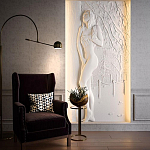 Барельеф NAKED варинант исполнения - 3 | Loft Concept в Москве