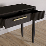 Элегантная Консоль Primo с выдвижным ящиком Темный орех варинант исполнения - 4 | Loft Concept в Москве