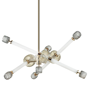 Светодиодная люстра Rovelly Gold