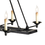 Люстра линейная прямоугольная Linear Proposal варинант исполнения - 1 | Loft Concept в Москве