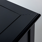 Черная тумба с выдвижным ящиком Monica варинант исполнения - 5 | Loft Concept в Москве