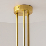 Люстра со стеклянными вставками Helios варинант исполнения - 5 | Loft Concept в Москве