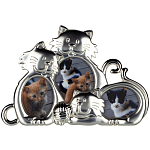 Фоторамка детская Childhood Corner Three cats варинант исполнения - 1 | Loft Concept в Москве