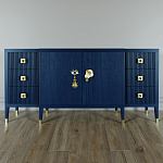 Большой Комод-буфет Elsa Dreams Blue с ящиками варинант исполнения - 5 | Loft Concept в Москве