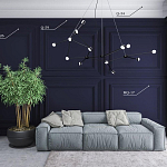 Гладкий карниз KT-59 варинант исполнения - 3 | Loft Concept в Москве