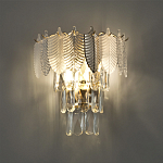 Бра Feather c Рельефным Стеклом варинант исполнения - 3 | Loft Concept в Москве