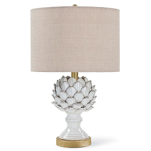 Настольная лампа Белый Артишок