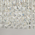 Потолочный светильник круглый с прозрачными подвесками Lunet варинант исполнения - 11 | Loft Concept в Москве